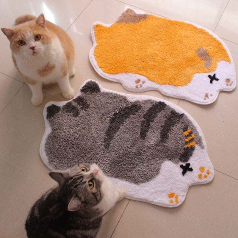 Cartoon anti-slip kat of corgi matjes