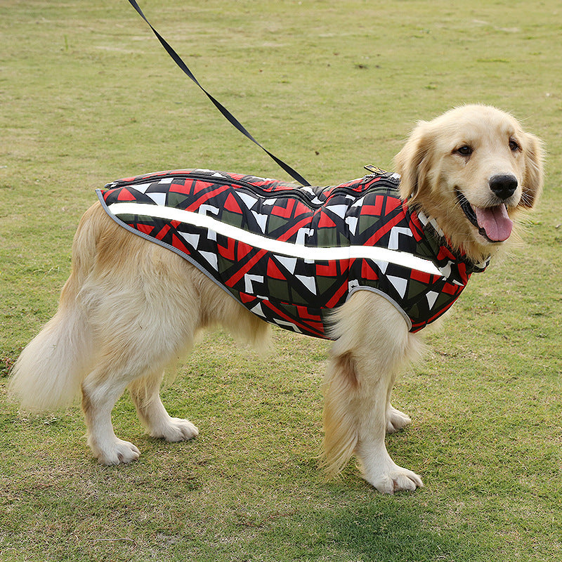 Mesh hondenjas met fleece