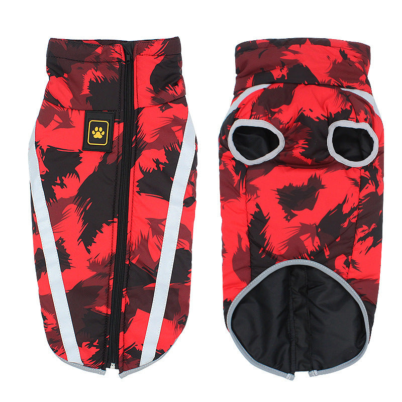 Mesh hondenjas met fleece