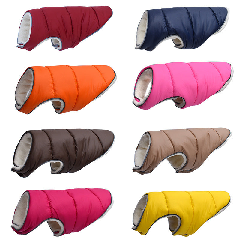 Warme fleece gevoerde jasjes