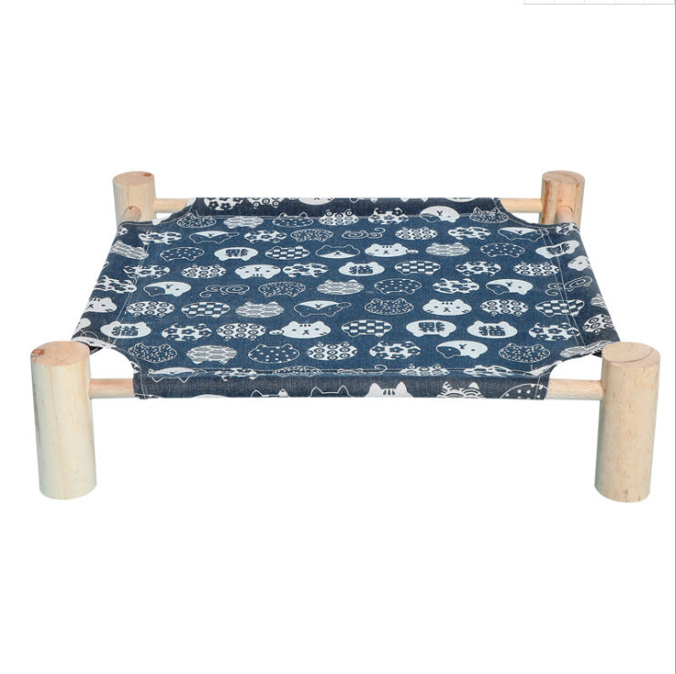 Houten frame waterproof hangmatjes