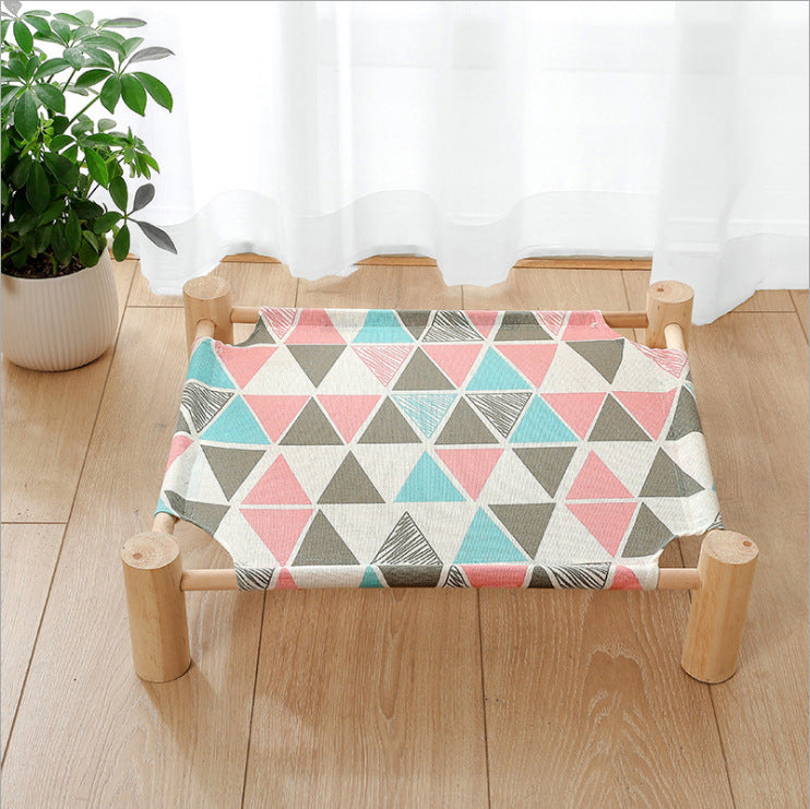 Houten frame waterproof hangmatjes