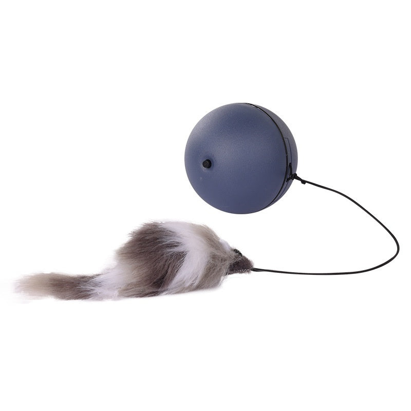 Interactieve rollende bal met muis