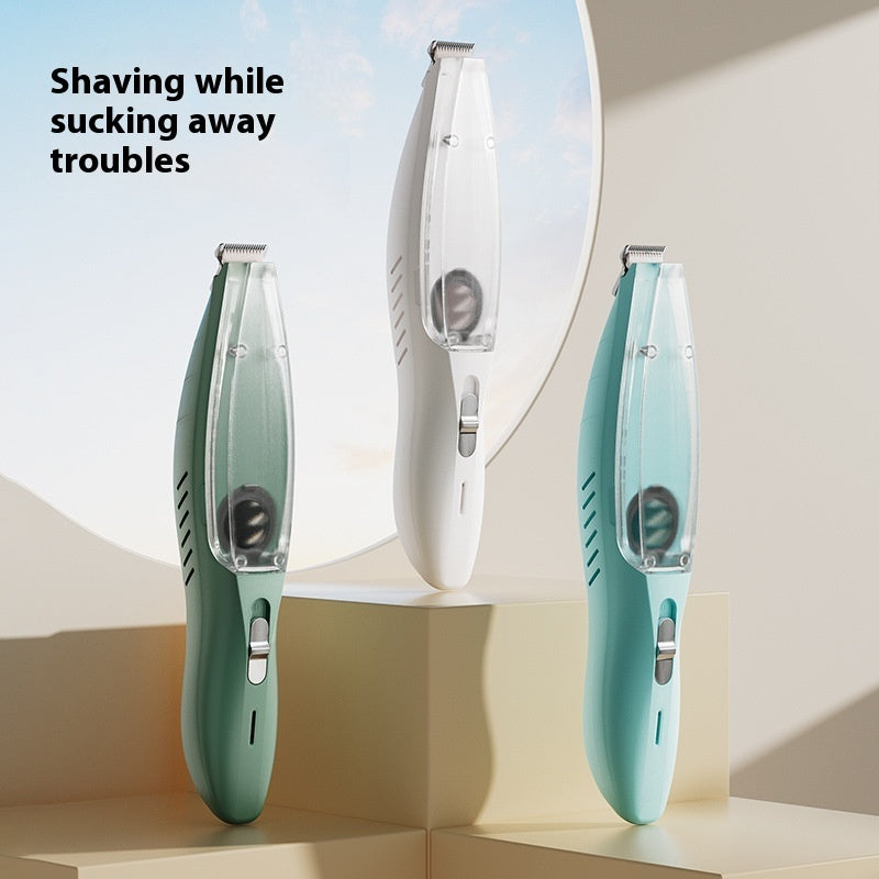 Trimmer met stofzuiger