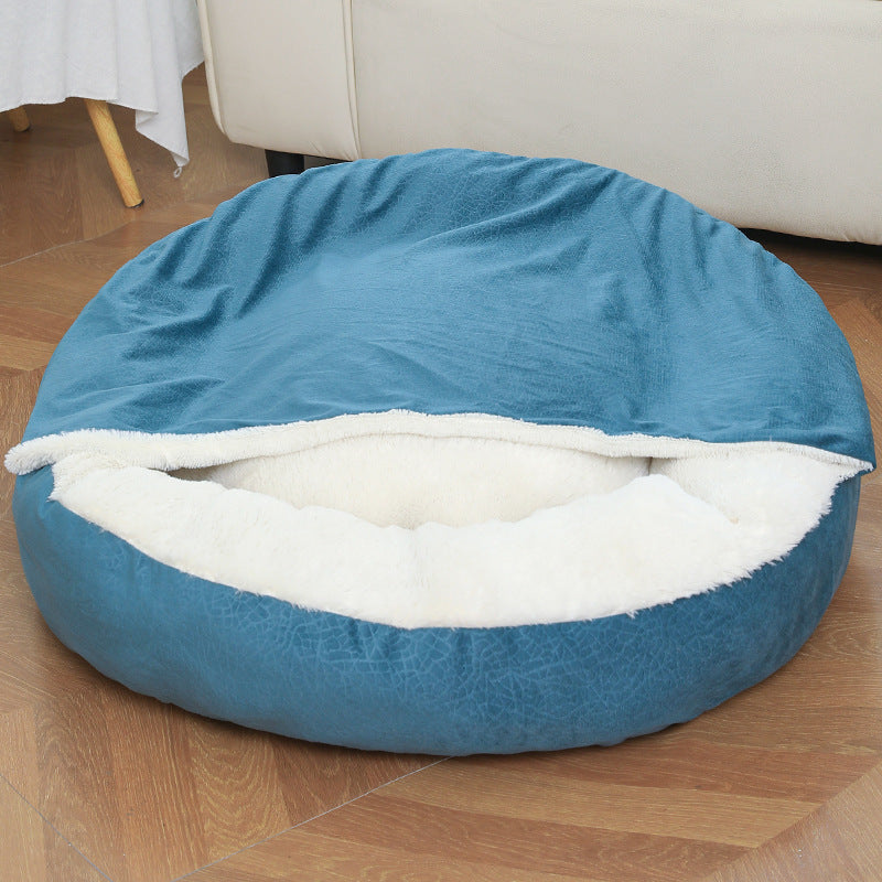 Orthopedisch waterproof bed met dekentje voor knus gevoel