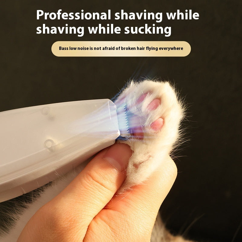 Trimmer met stofzuiger