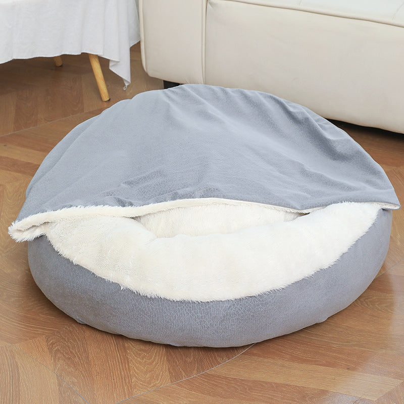 Orthopedisch waterproof bed met dekentje voor knus gevoel