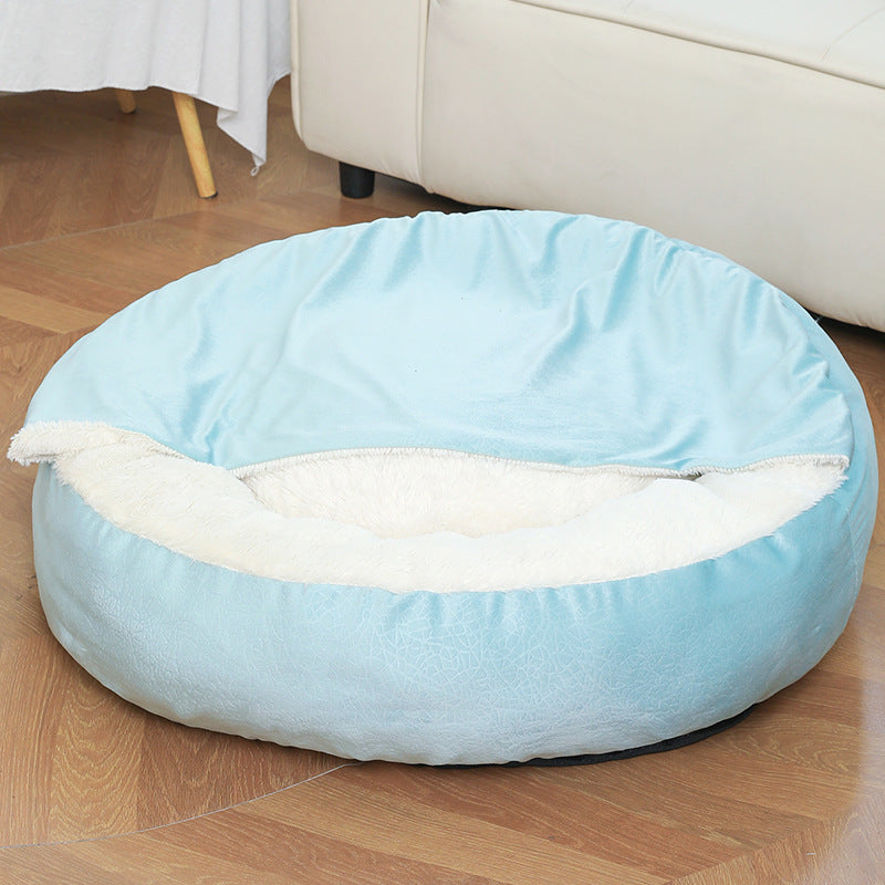 Orthopedisch waterproof bed met dekentje voor knus gevoel