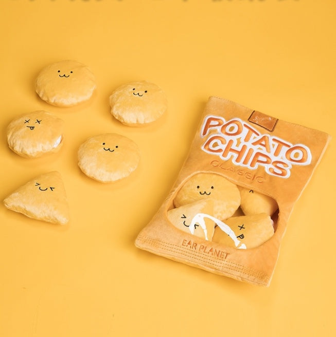 Potato chips, interactieve speeltjes