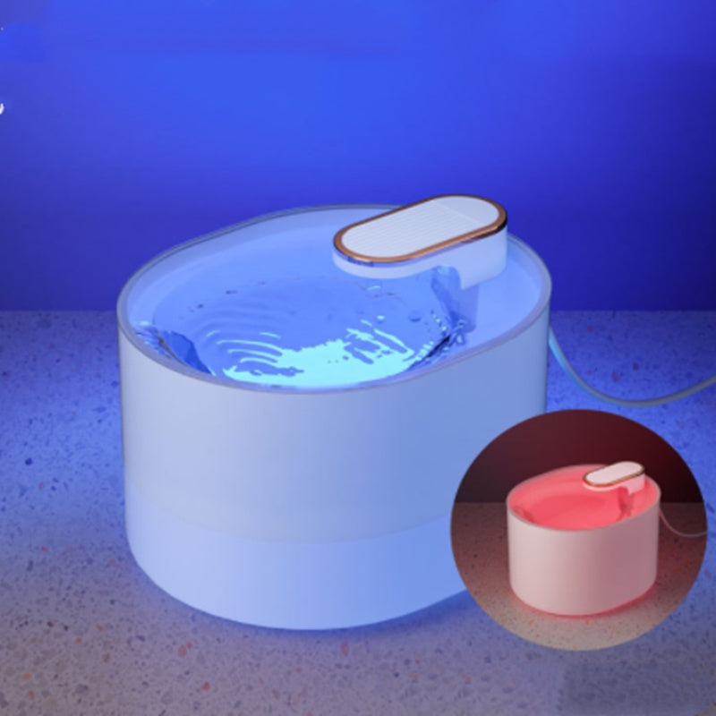 Automatische waterfontein met filter