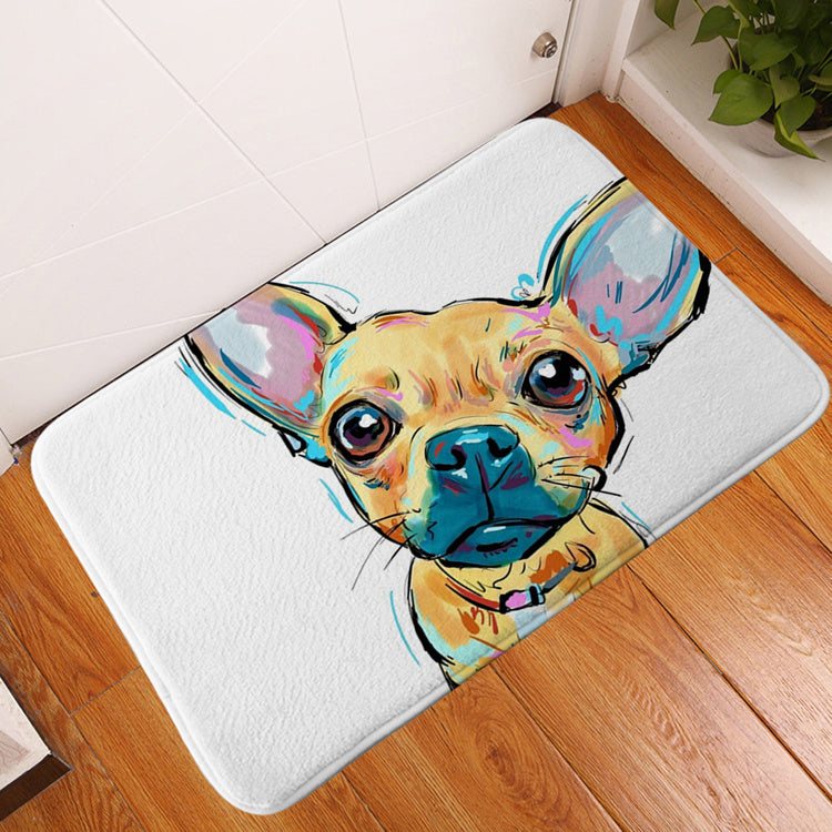 Flanellen vloermatjes verschillende designs