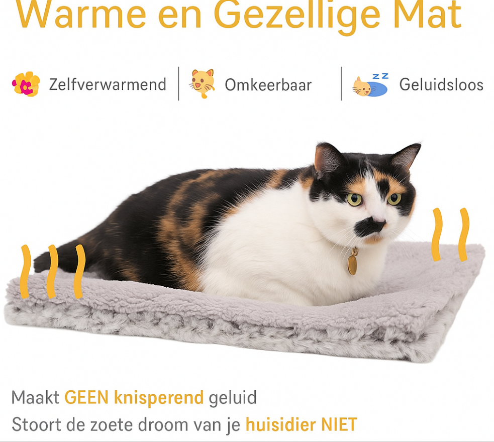 Dubbelzijdige zelfverwarmende slaapmat
