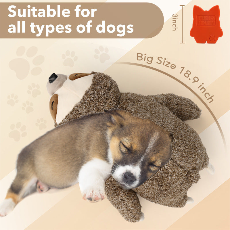 Rustgevende anti-stress knuffel met hartslag