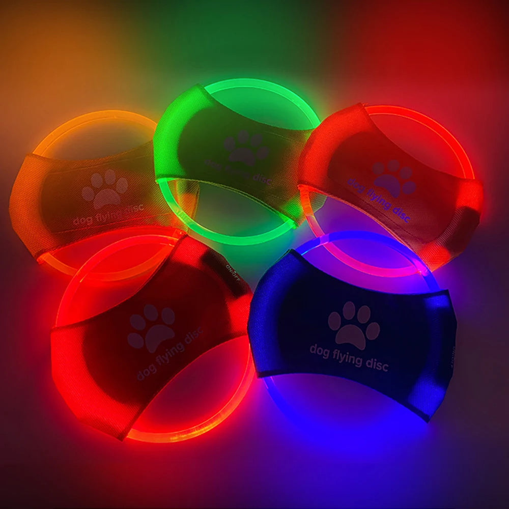 Interactieve lichtgevende frisbee