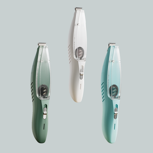 Trimmer met stofzuiger