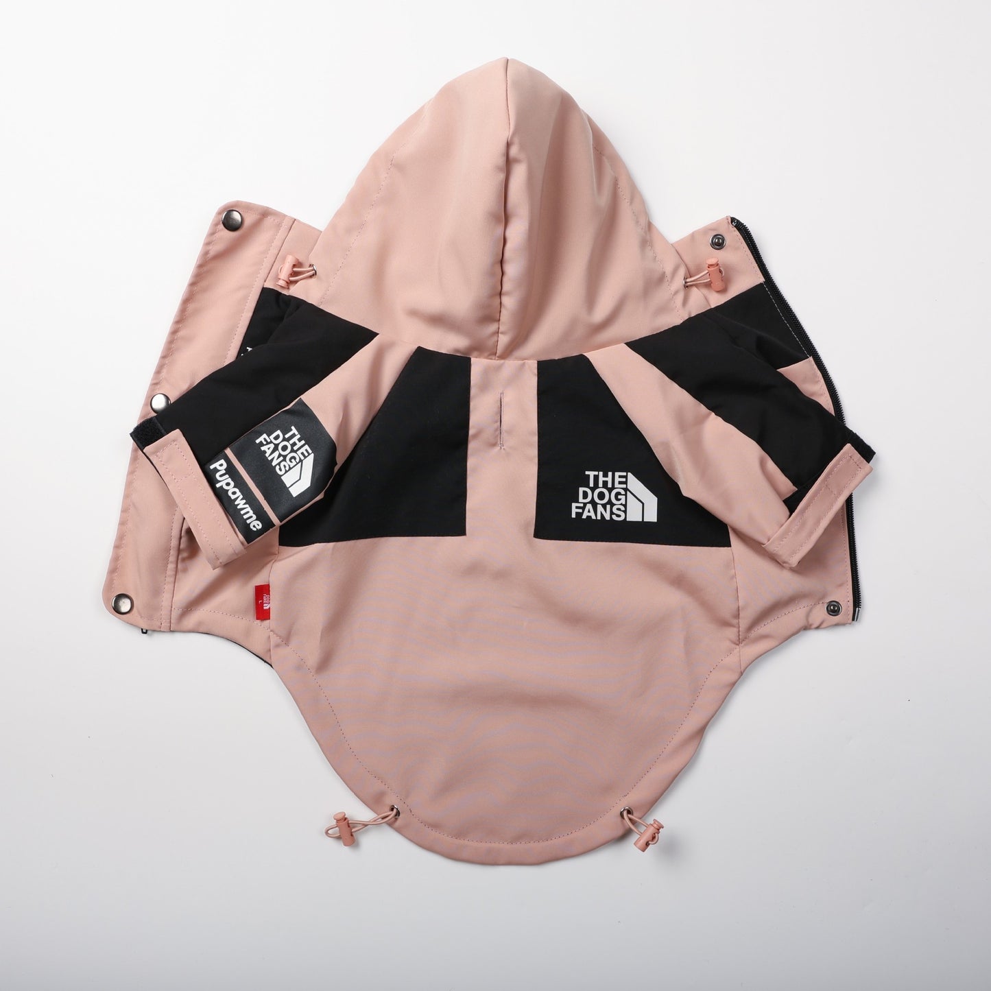 Waterdichte regenjas roze