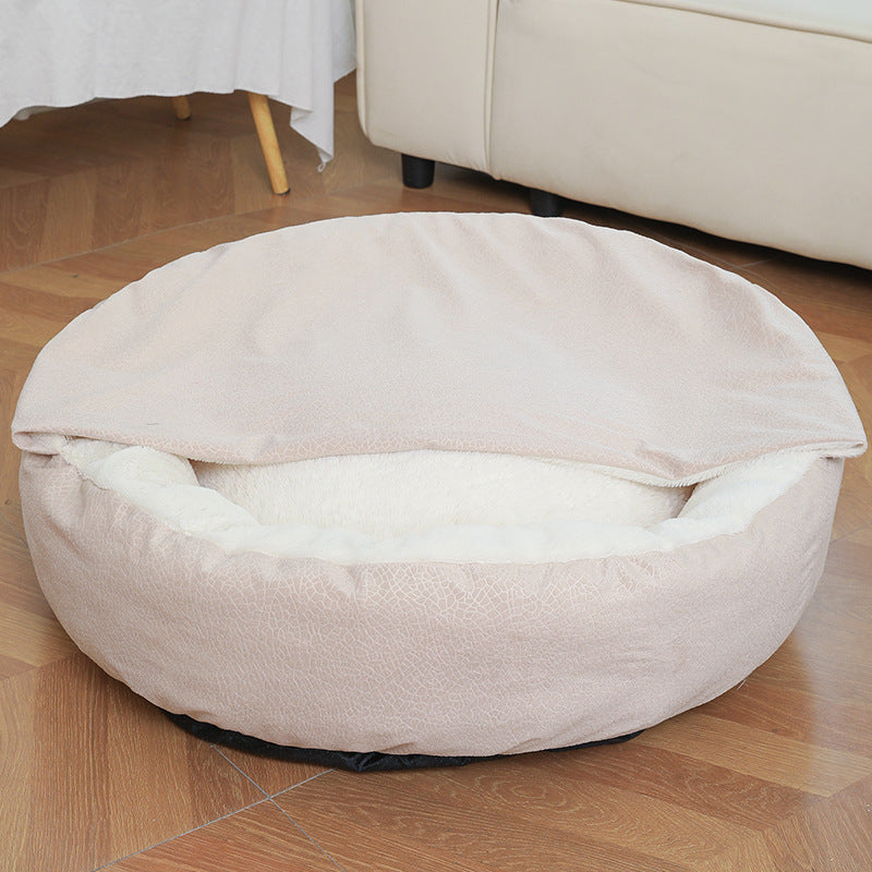 Orthopedisch waterproof bed met dekentje voor knus gevoel
