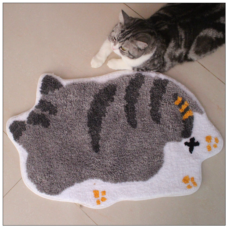 Cartoon anti-slip kat of corgi matjes