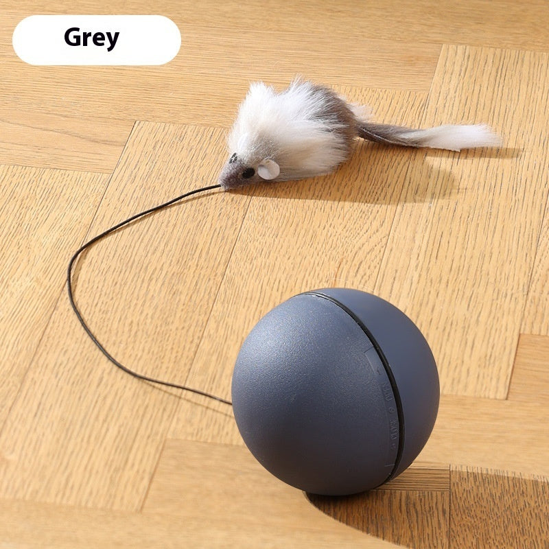 Interactieve rollende bal met muis