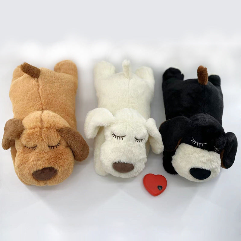 Anti-stress knuffel met hartslag