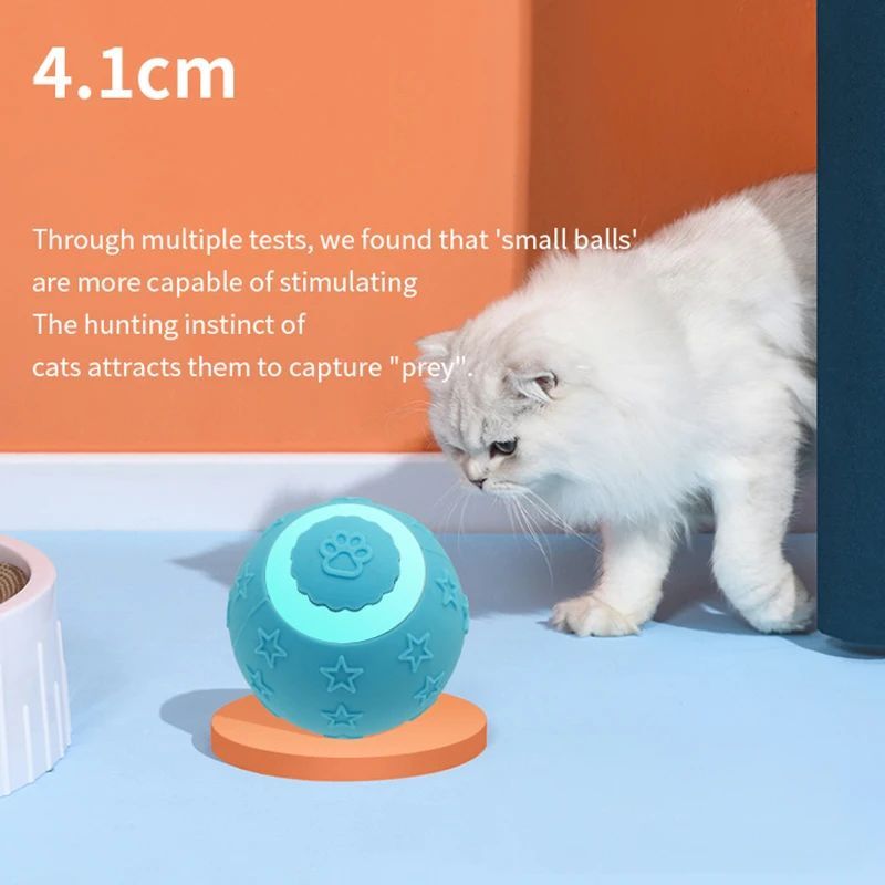 Slimme interactieve bal voor katten