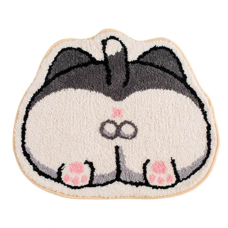Cartoon anti-slip kat of corgi matjes