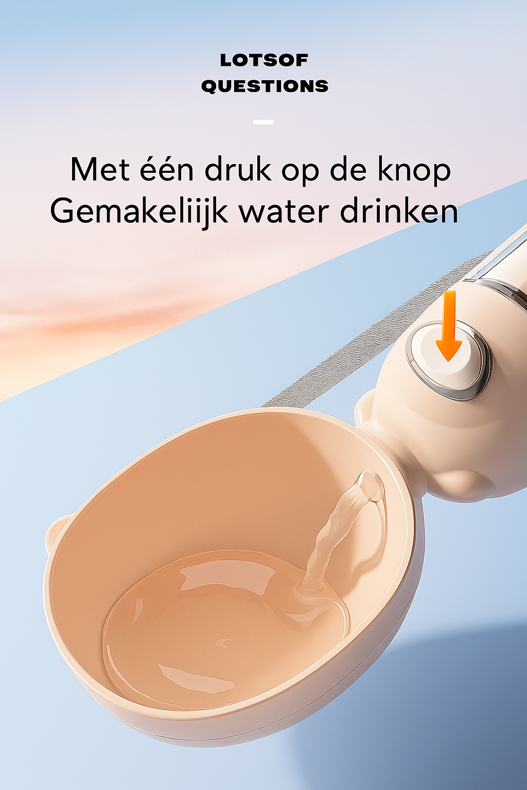 Meeneem drank en snackfles