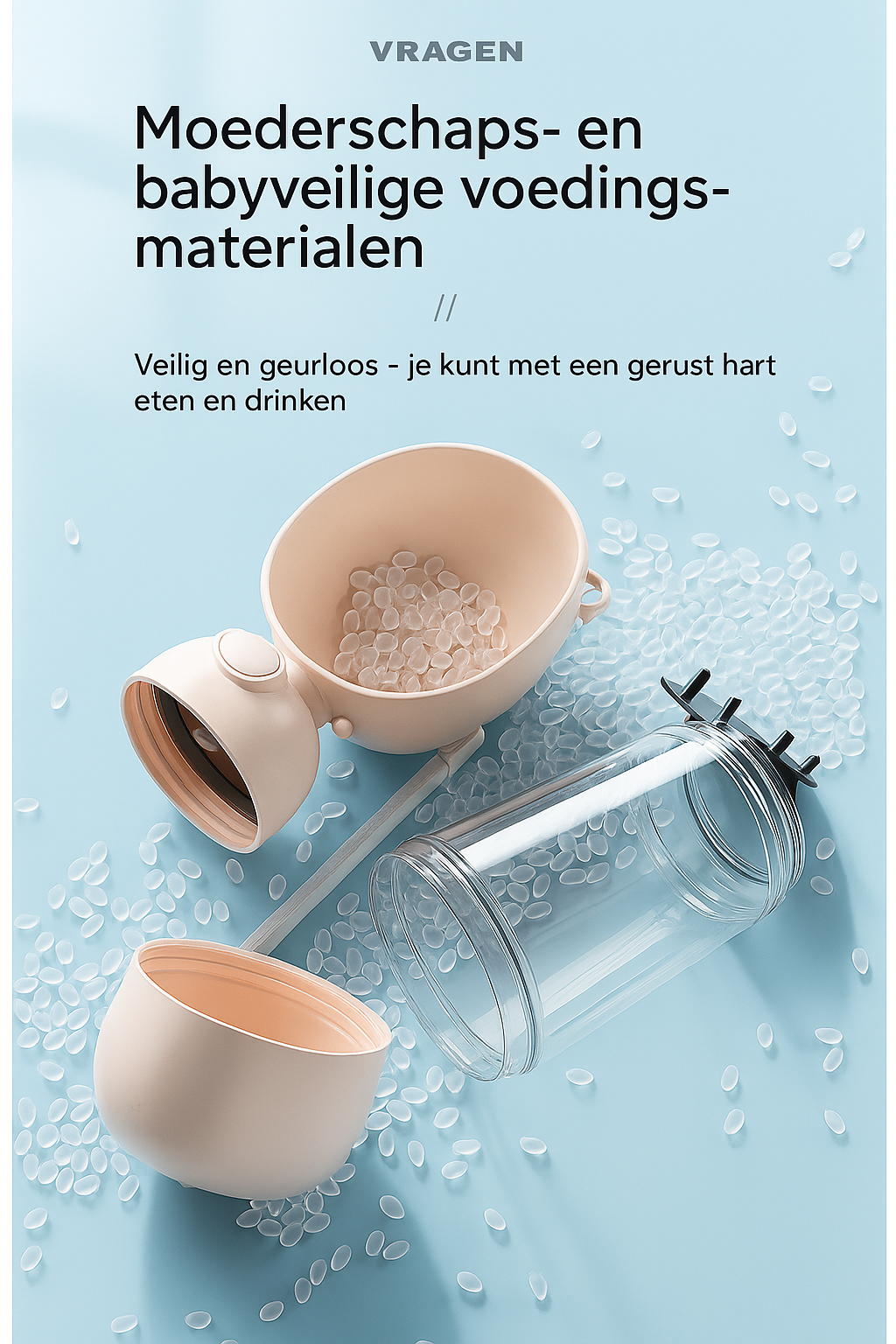 Meeneem drank en snackfles