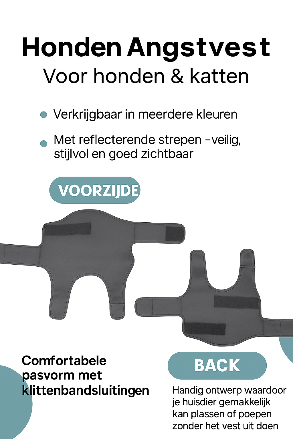 Rustgevende anti-stress vest