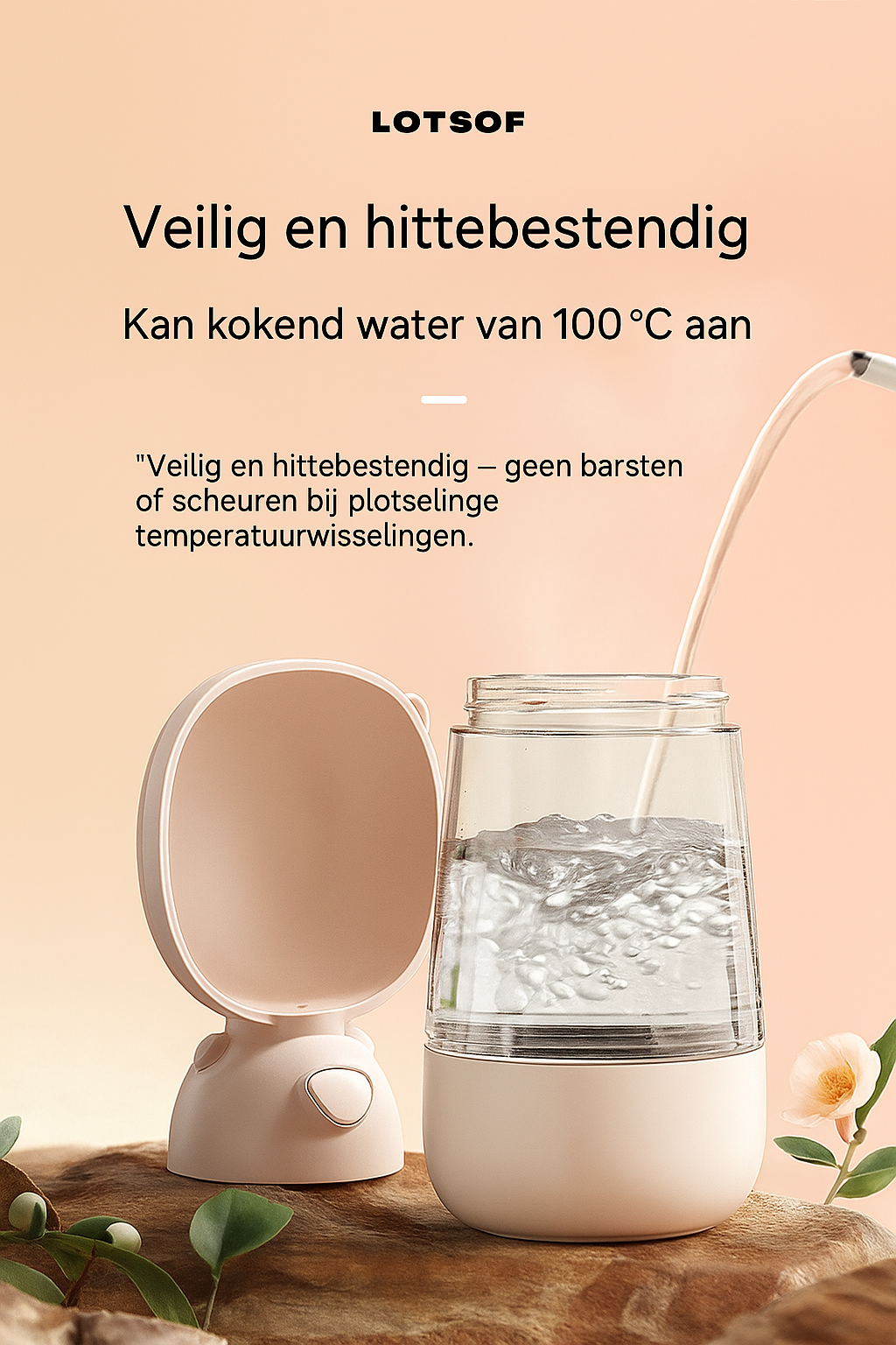 Meeneem drank en snackfles