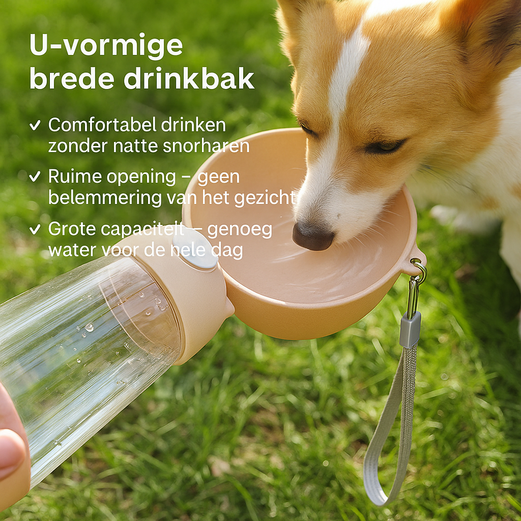 Meeneem drank en snackfles