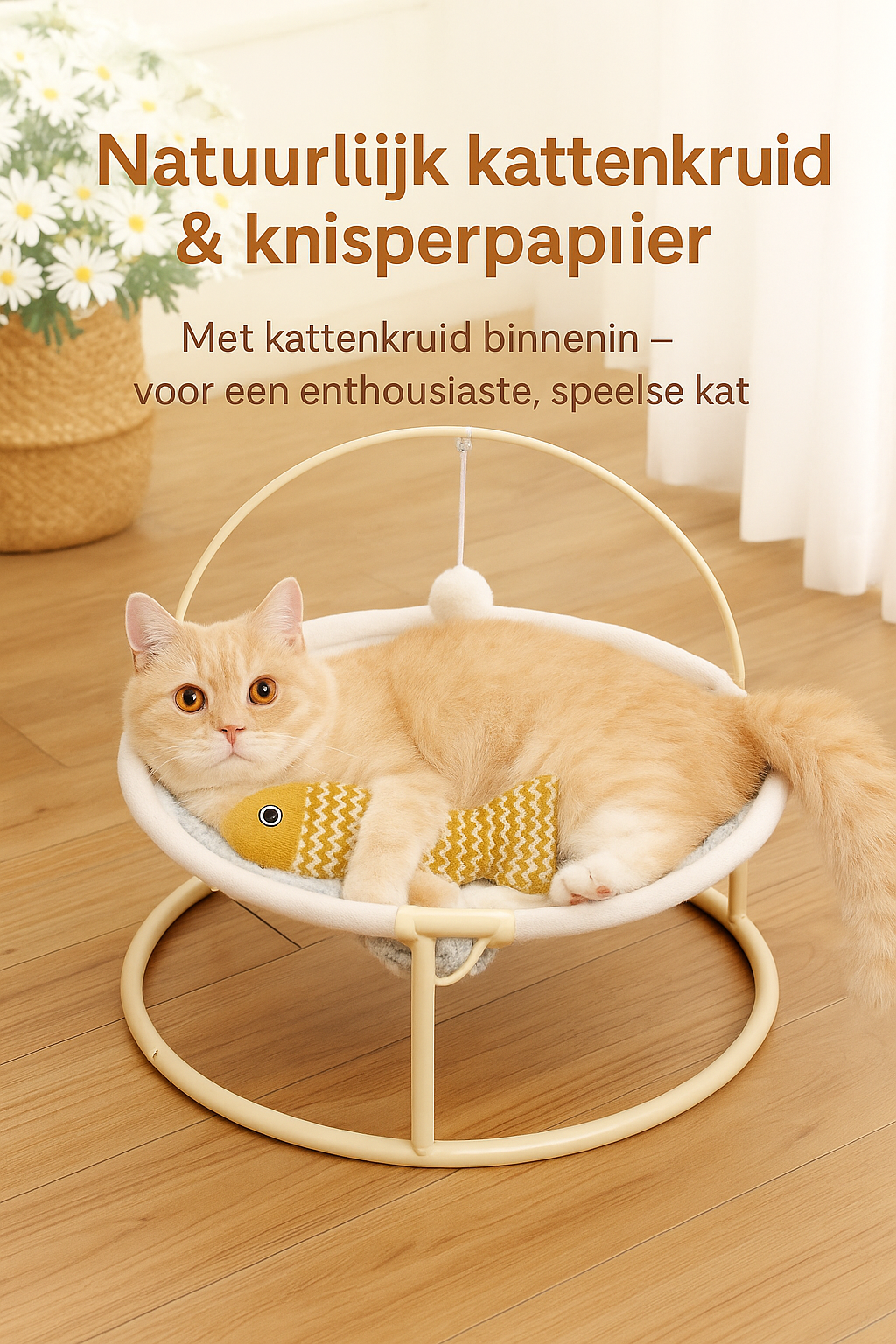 ACTIE 3 STUKS! Catnipvisjes
