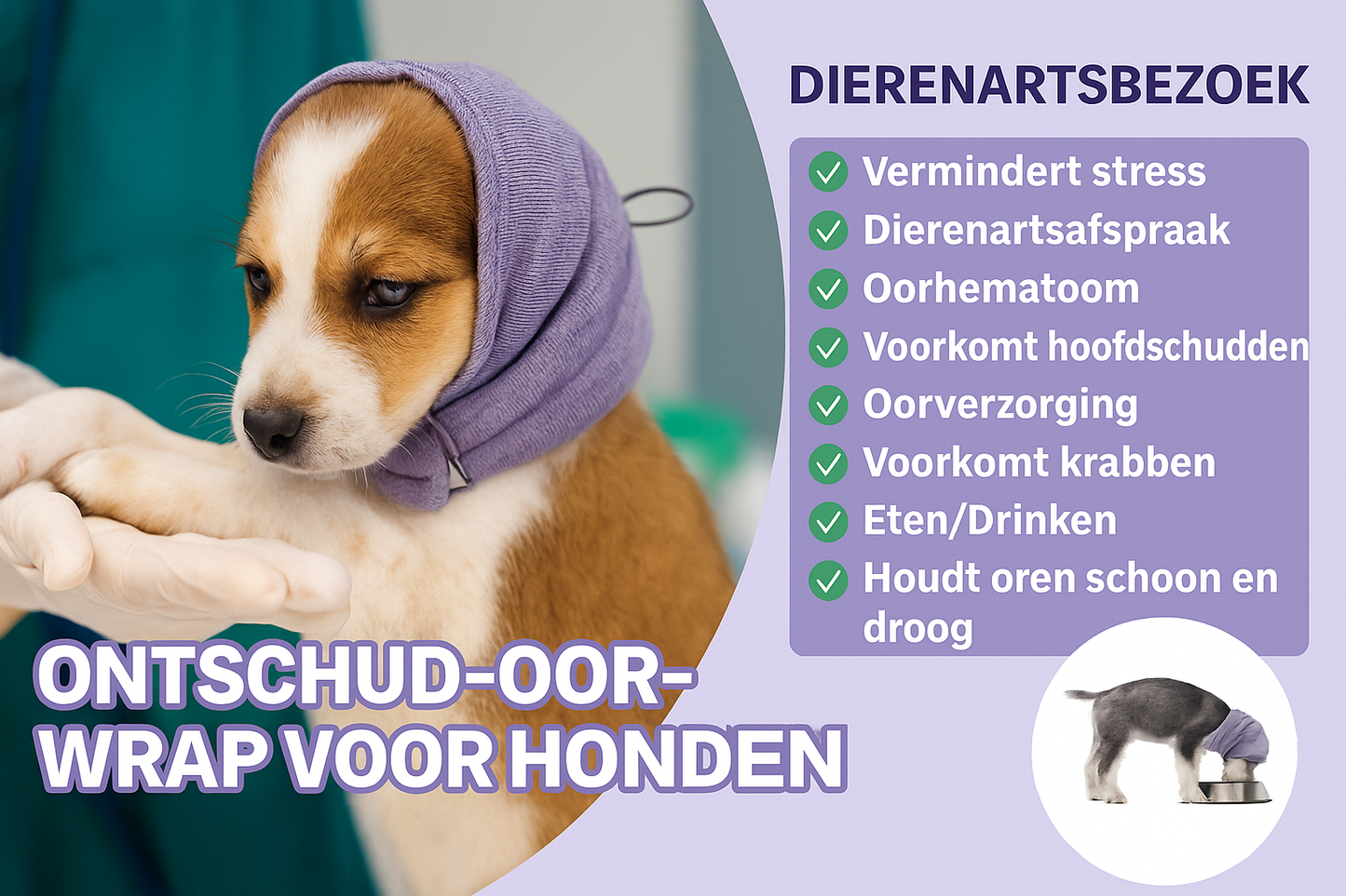 Oorbescherming tegen angst en stress
