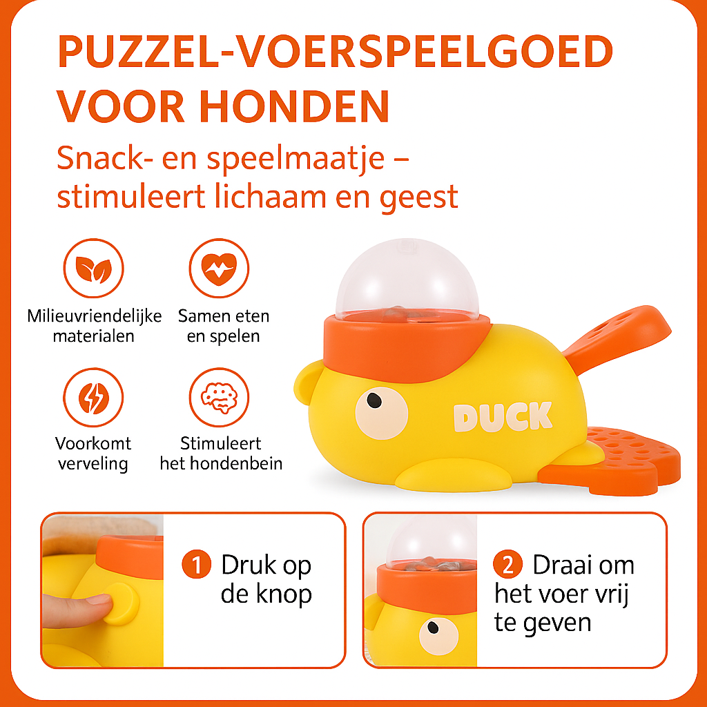 Interactieve snoepjespuzzel voor trainen of verveling