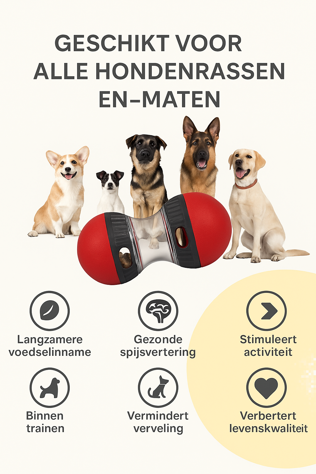 Voeding of snoepjes dispenser speelgoed