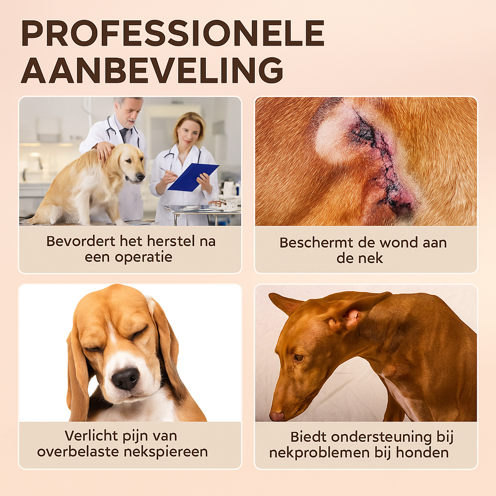 Ondersteuningshalsband nekblessure of operatie