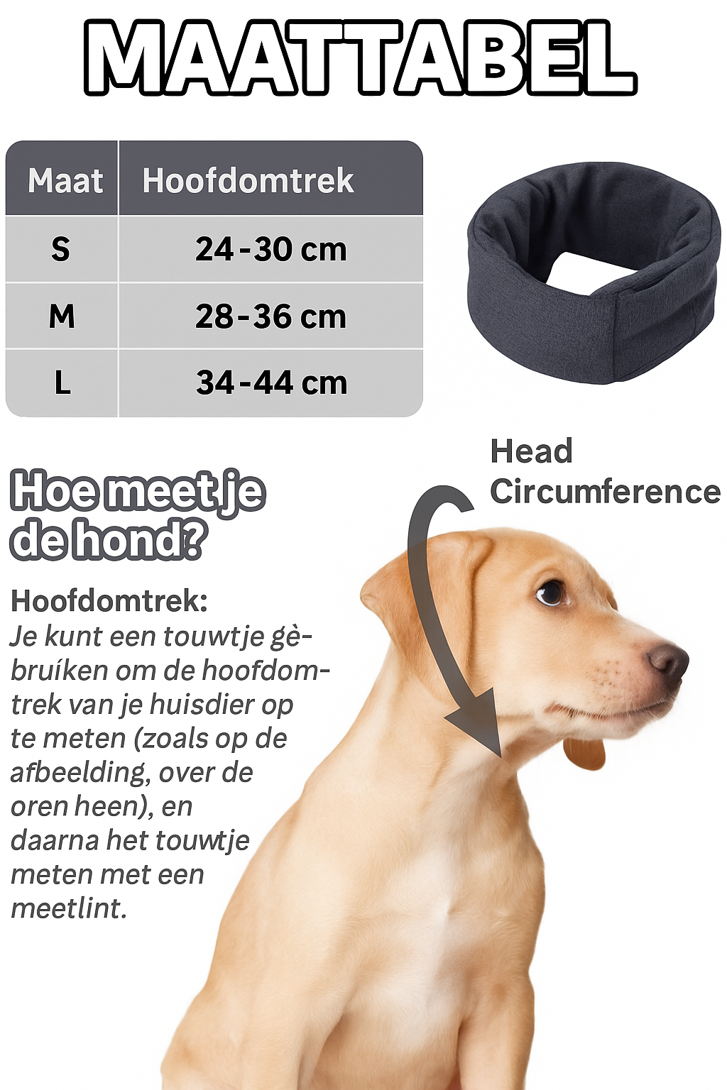 Oorbescherming tegen angst en stress