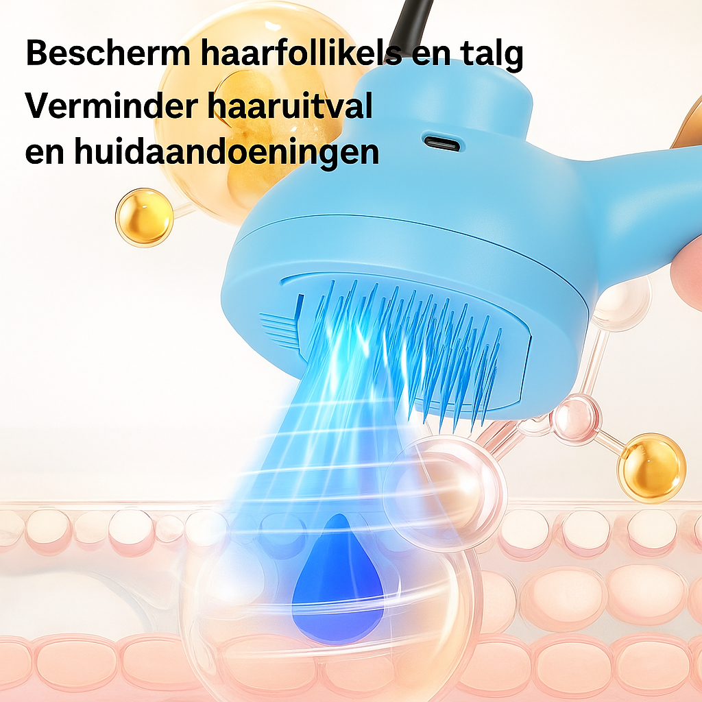 Professionele wellness stoomborstel SteamPro