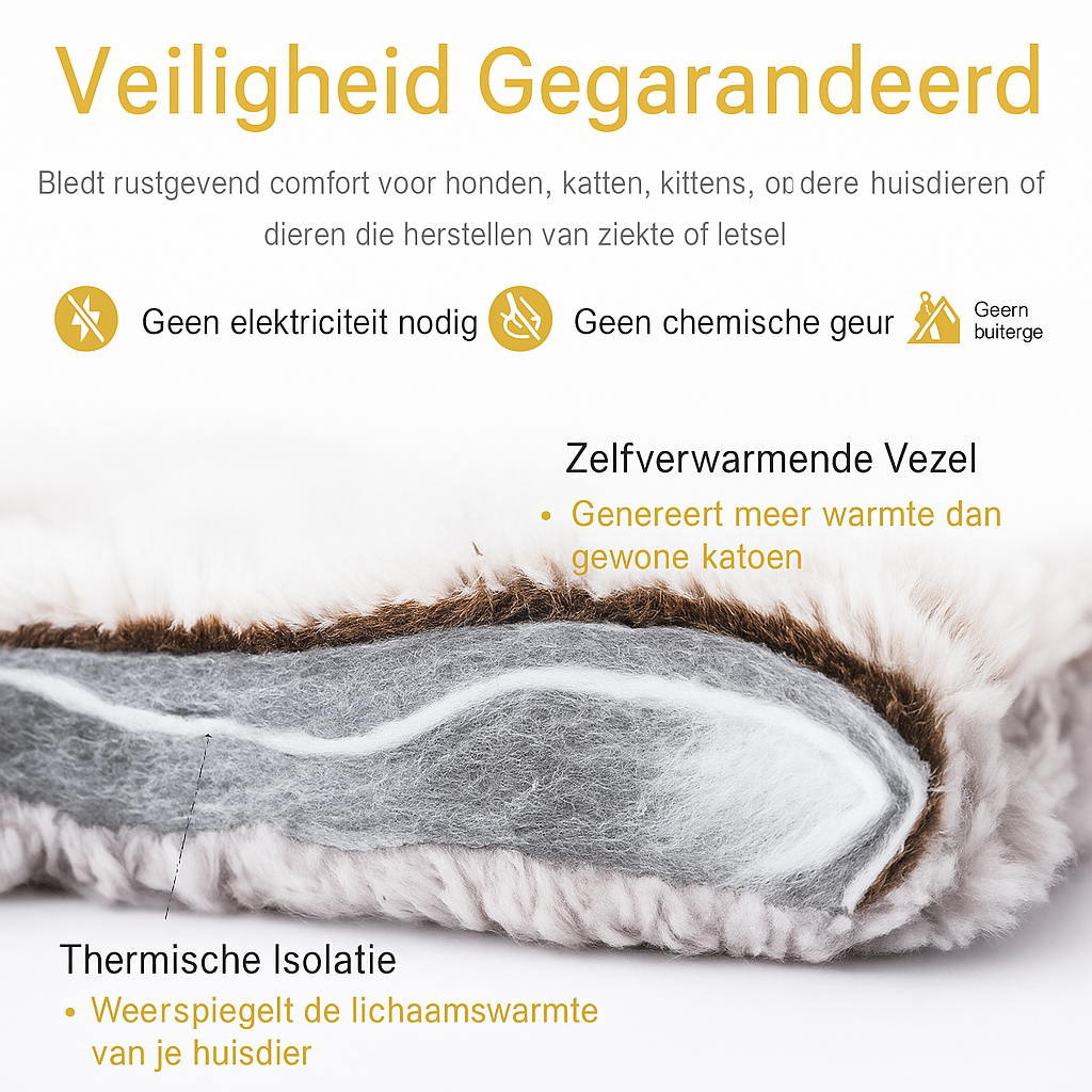 Dubbelzijdige zelfverwarmende slaapmat