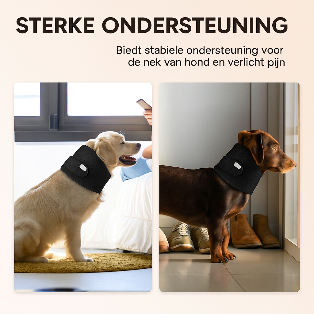 Ondersteuningshalsband nekblessure of operatie