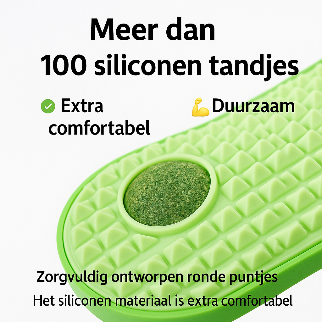 Zelfkrabber voor katten met kruid