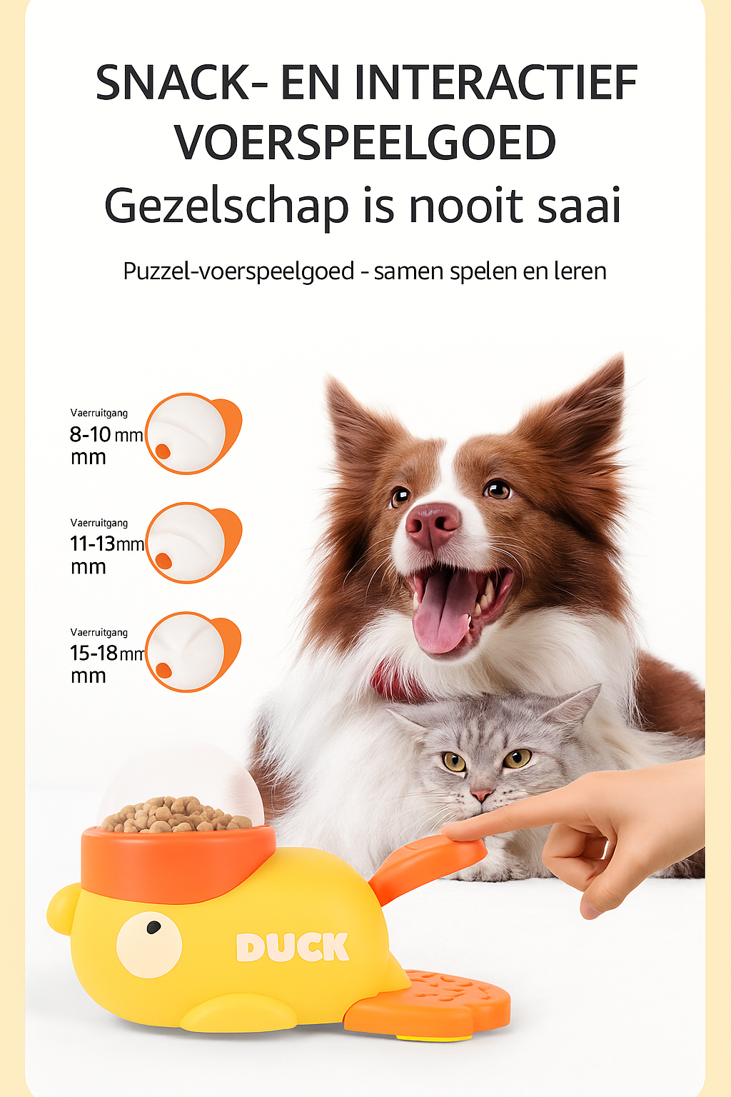 Interactieve snoepjespuzzel voor trainen of verveling