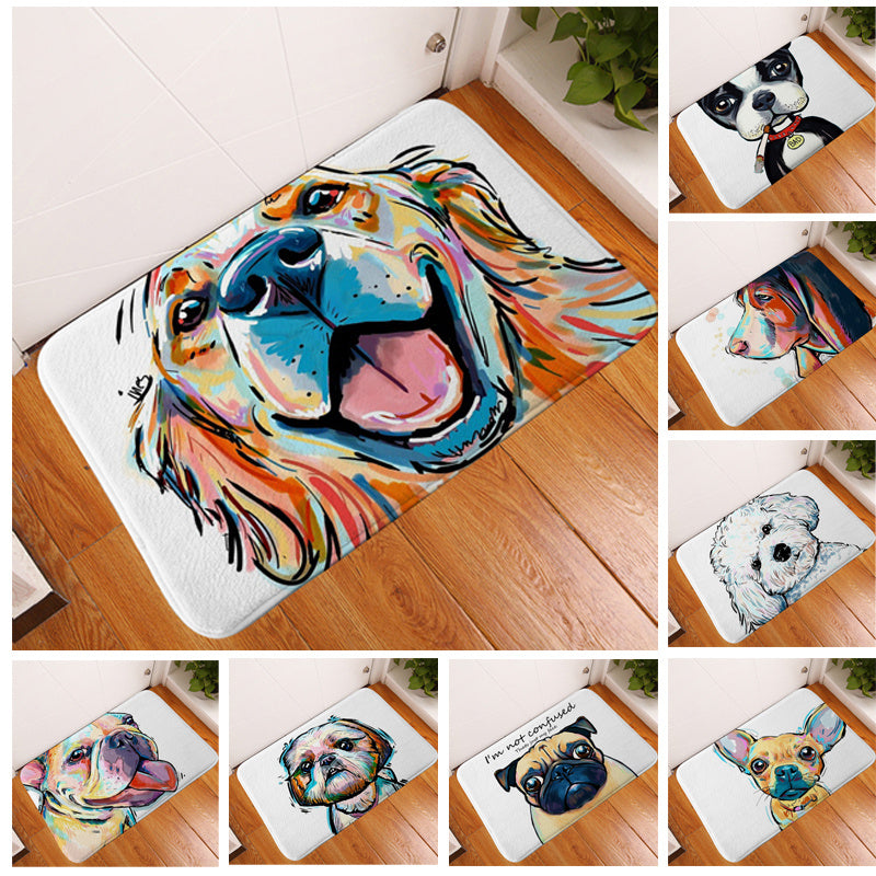 Flanellen vloermatjes verschillende designs