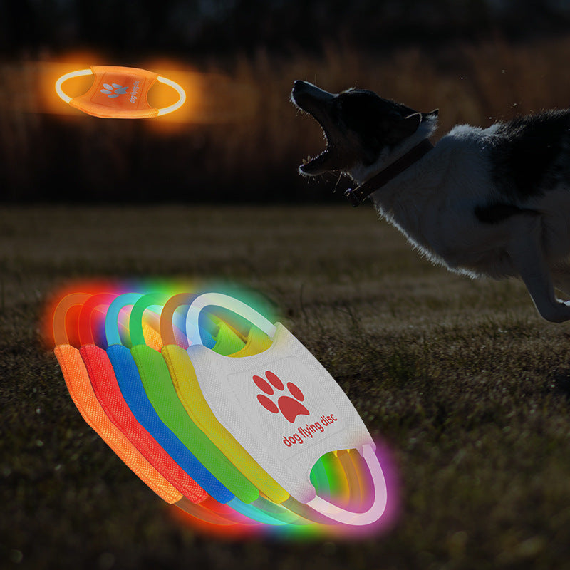 Interactieve lichtgevende frisbee