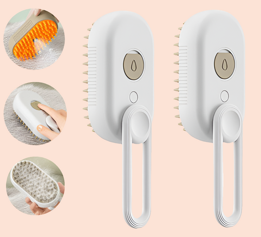 1+1 GRATIS! 3-in-1 wellness massage stoomborstel