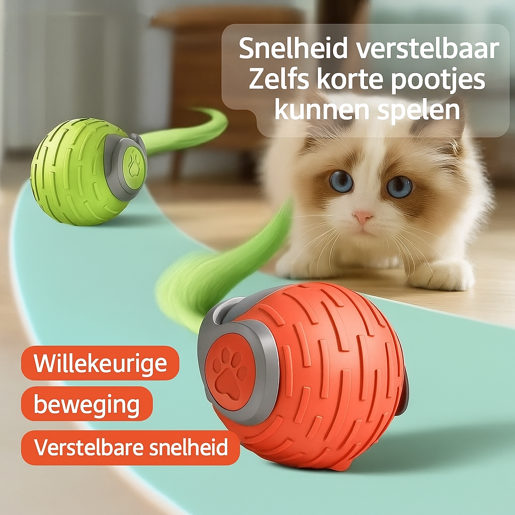 Interactieve automatische speelbal