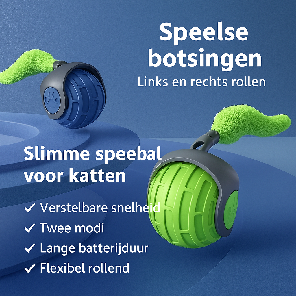 Interactieve automatische speelbal